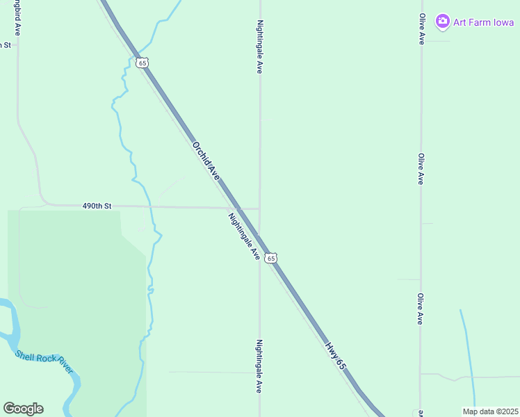 map of restaurants, bars, coffee shops, grocery stores, and more near Nightingale Avenue in Northwood
