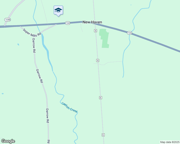 map of restaurants, bars, coffee shops, grocery stores, and more near 3541 County Route 6 in Mexico