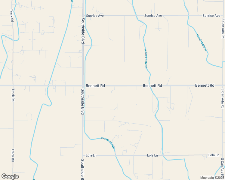 map of restaurants, bars, coffee shops, grocery stores, and more near 6789 Bennett Road in Nampa