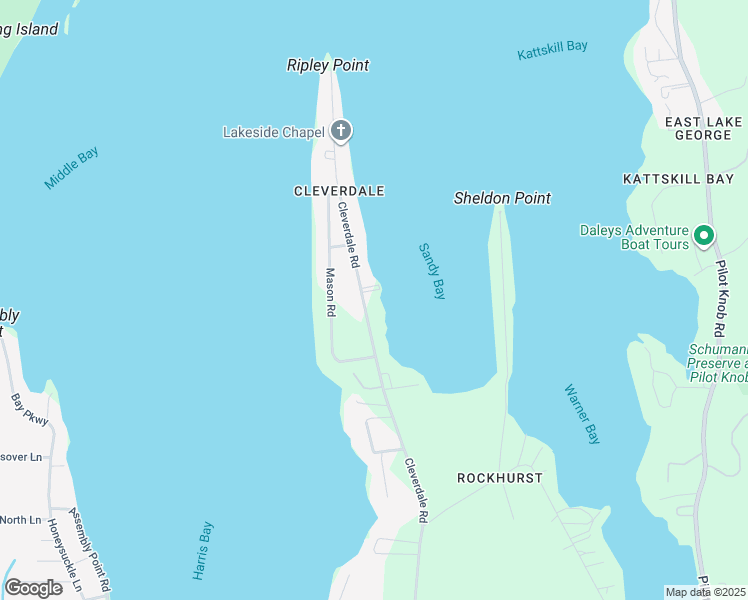 map of restaurants, bars, coffee shops, grocery stores, and more near 276 Cleverdale Road in Queensbury