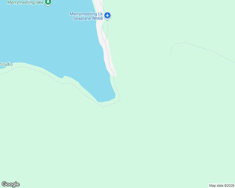 map of restaurants, bars, coffee shops, grocery stores, and more near 131 South Shore Road in New Durham