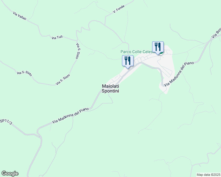 map of restaurants, bars, coffee shops, grocery stores, and more near in Provincia di Ancona