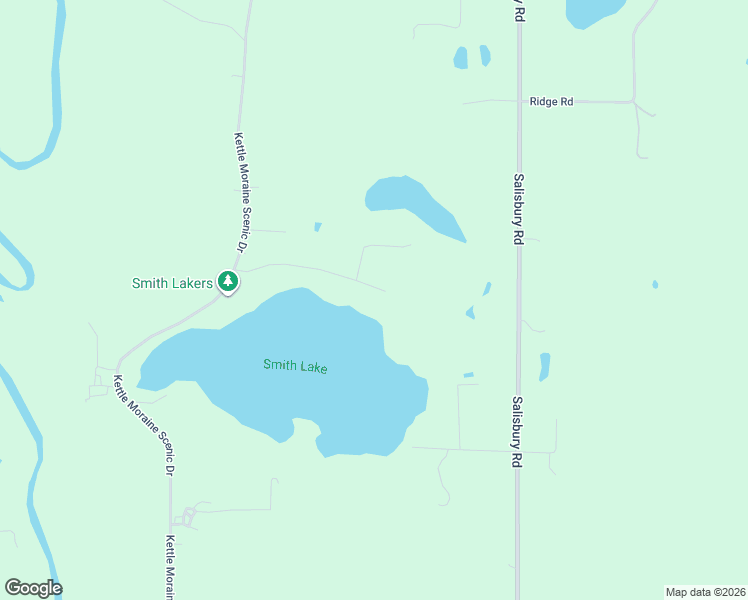 map of restaurants, bars, coffee shops, grocery stores, and more near 2981 Smith Lake Road in West Bend