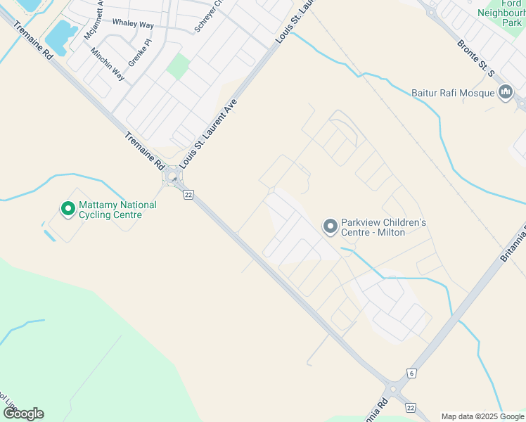 map of restaurants, bars, coffee shops, grocery stores, and more near 460 Gordon Krantz Avenue in Milton