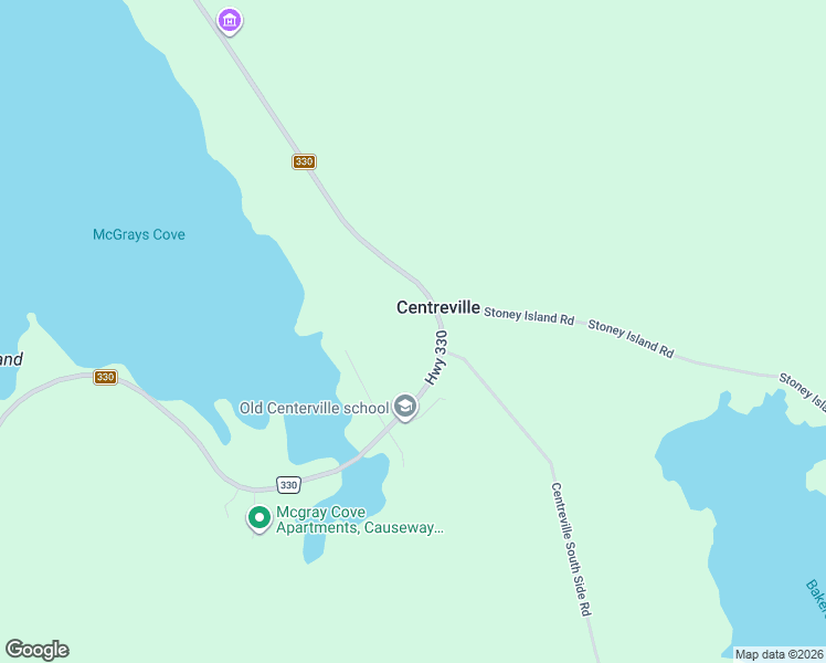 map of restaurants, bars, coffee shops, grocery stores, and more near Highway 330 in Barrington