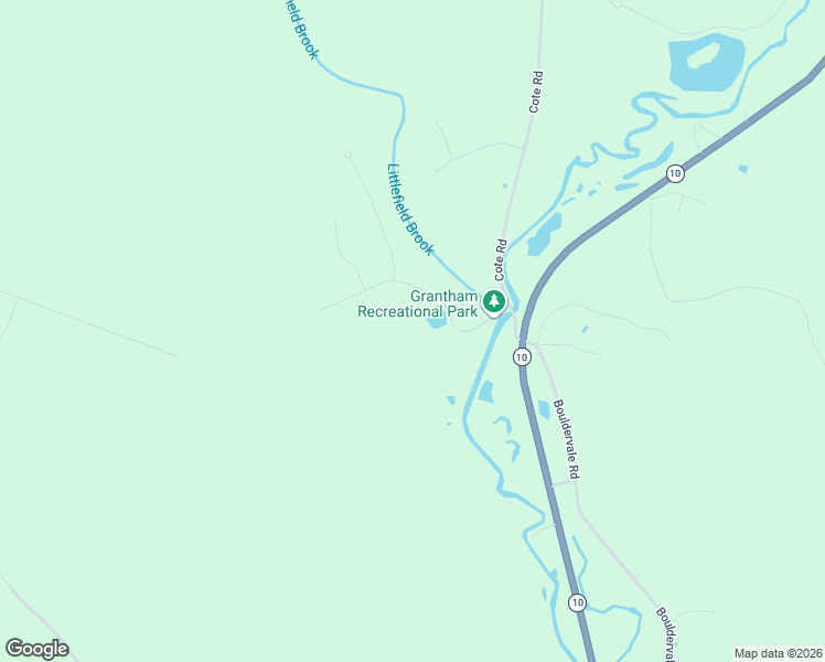 map of restaurants, bars, coffee shops, grocery stores, and more near 119 Shedd Road in Grantham