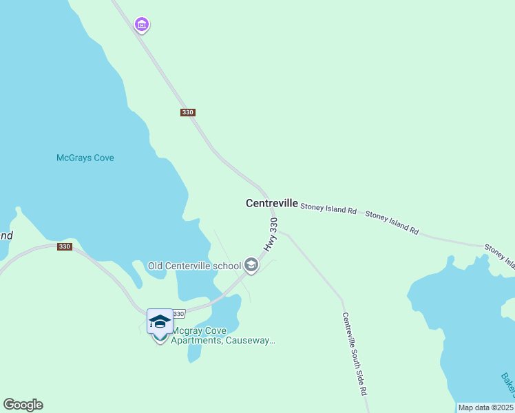 map of restaurants, bars, coffee shops, grocery stores, and more near Highway 330 in Barrington