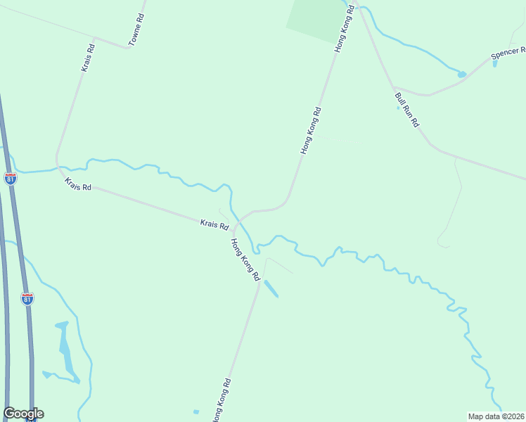 map of restaurants, bars, coffee shops, grocery stores, and more near 281 Hong Kong Road in Parish