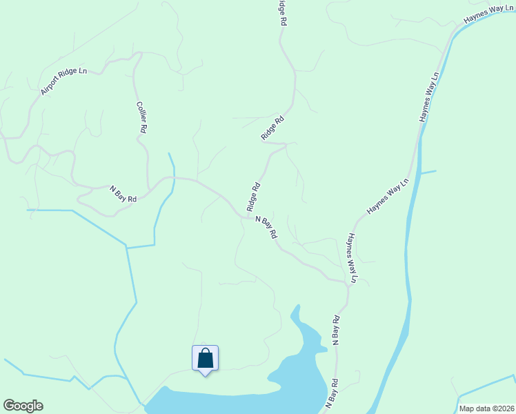 map of restaurants, bars, coffee shops, grocery stores, and more near 67535 North Bay Road in North Bend