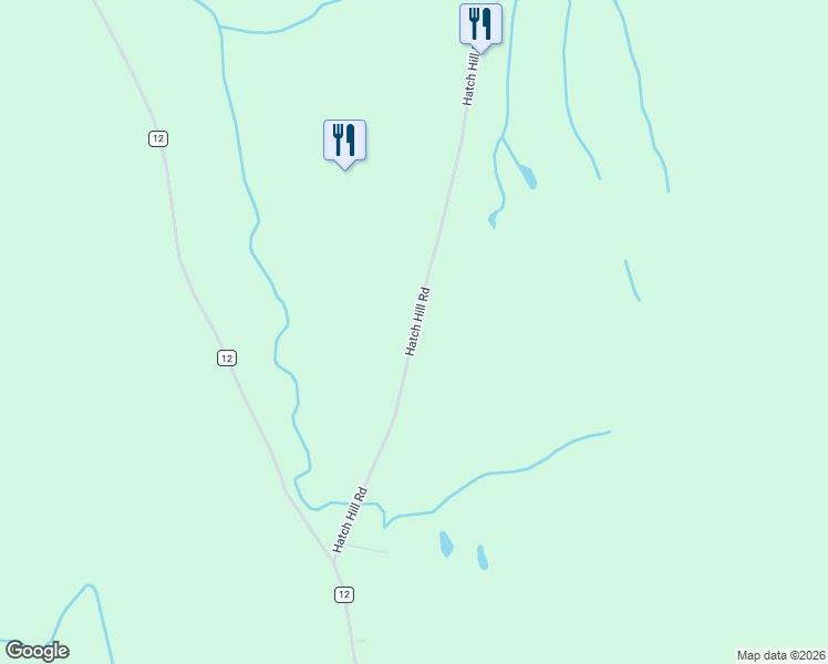 map of restaurants, bars, coffee shops, grocery stores, and more near 103 Hatch Hill Road in Whitehall