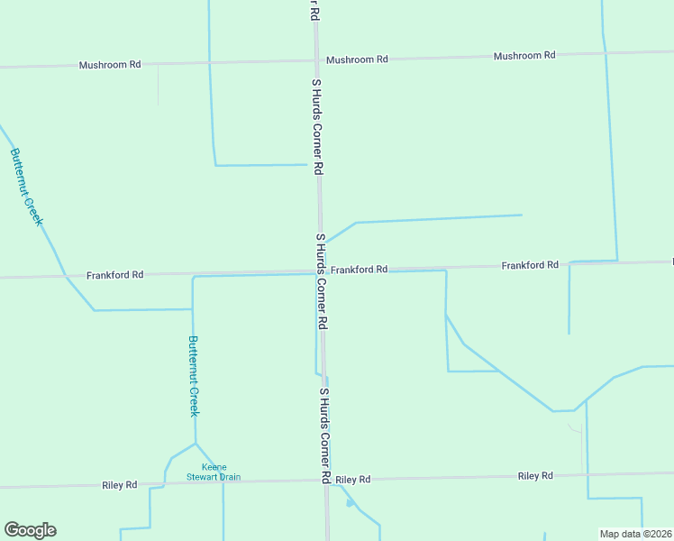 map of restaurants, bars, coffee shops, grocery stores, and more near 3504 Frankford Road in Caro