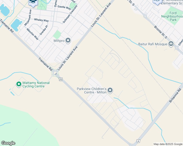 map of restaurants, bars, coffee shops, grocery stores, and more near 407 Gordon Krantz Avenue in Milton