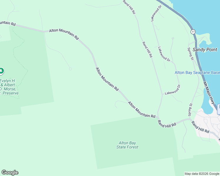 map of restaurants, bars, coffee shops, grocery stores, and more near 87 Alton Mountain Road in Alton