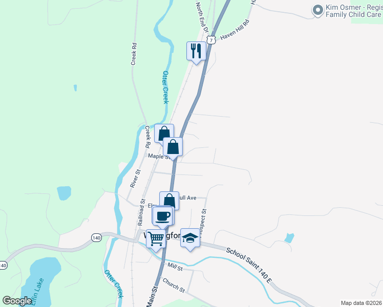 map of restaurants, bars, coffee shops, grocery stores, and more near 80 Nash Drive in Wallingford