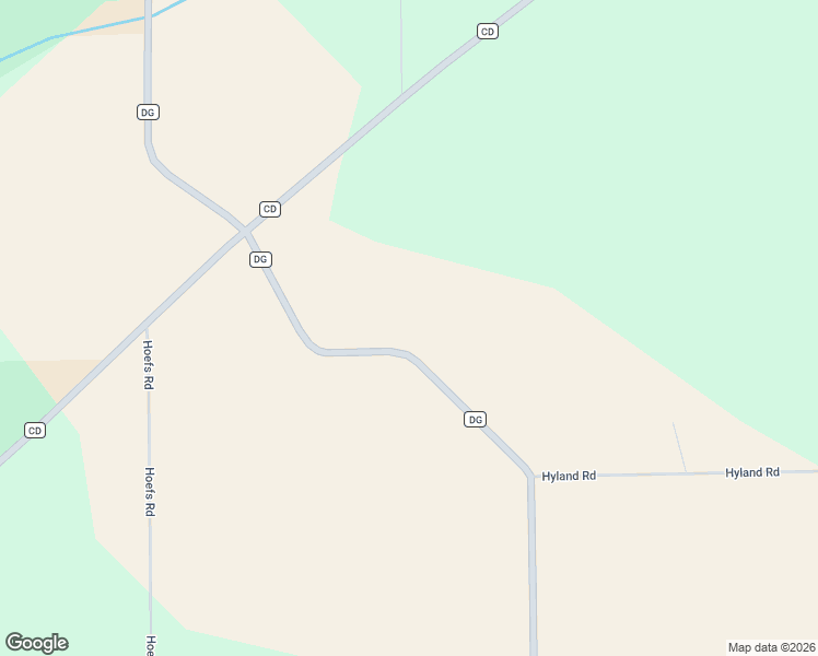 map of restaurants, bars, coffee shops, grocery stores, and more near N5372 County Road DG in Randolph