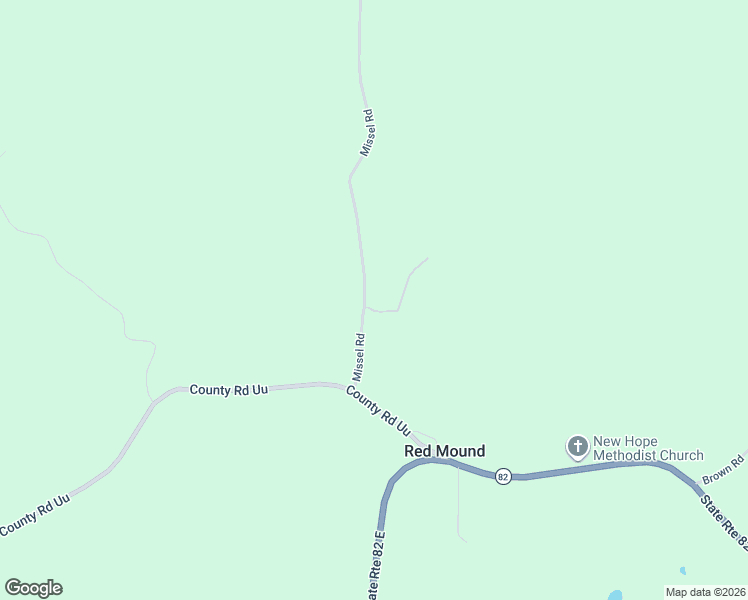 map of restaurants, bars, coffee shops, grocery stores, and more near S6998 Missel Road in De Soto