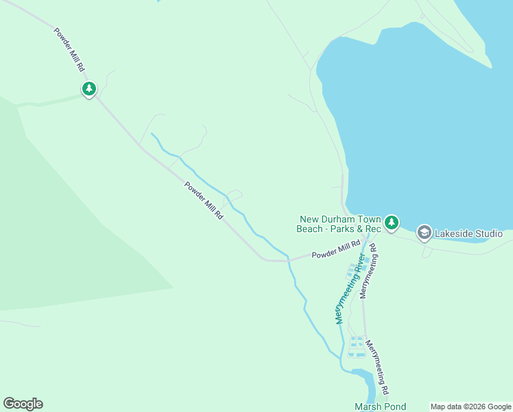 map of restaurants, bars, coffee shops, grocery stores, and more near 409 Powder Mill Road in Alton