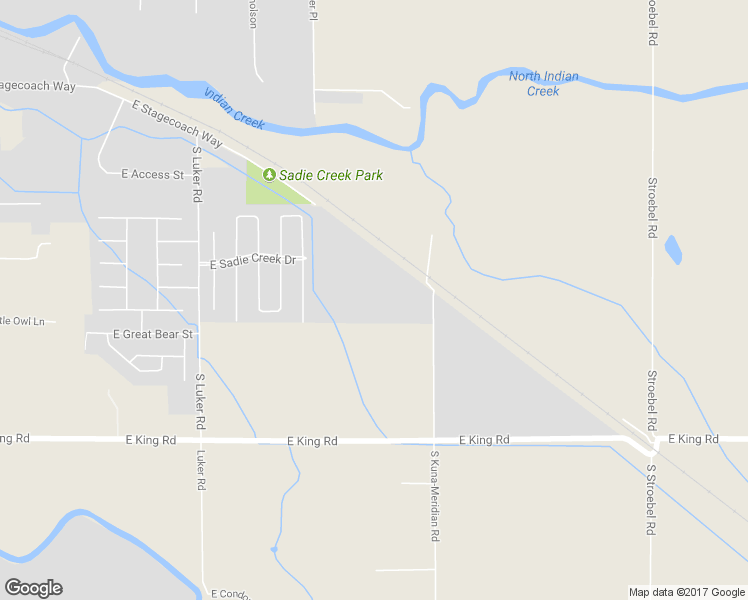 map of restaurants, bars, coffee shops, grocery stores, and more near 1101 South Kuna-Meridian Road in Kuna