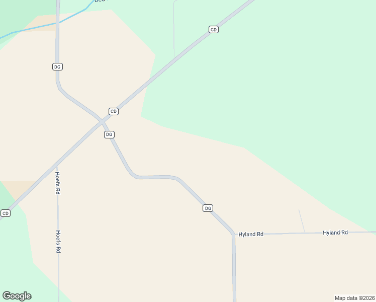 map of restaurants, bars, coffee shops, grocery stores, and more near N5372 County Road DG in Randolph