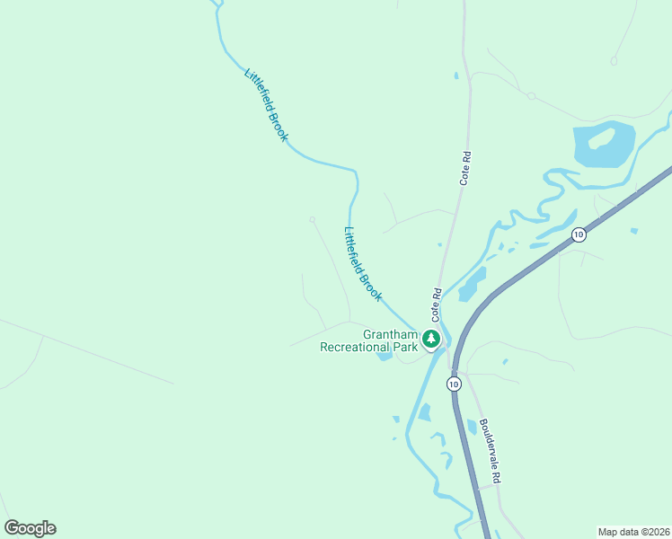 map of restaurants, bars, coffee shops, grocery stores, and more near Brookside Drive in Grantham