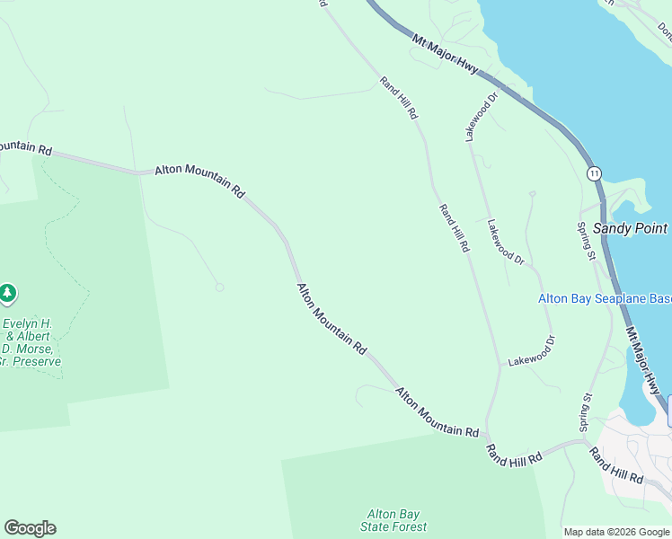 map of restaurants, bars, coffee shops, grocery stores, and more near 128 Alton Mountain Road in Alton