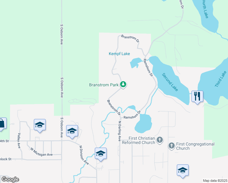 map of restaurants, bars, coffee shops, grocery stores, and more near 200 Ramshorn Drive in Fremont