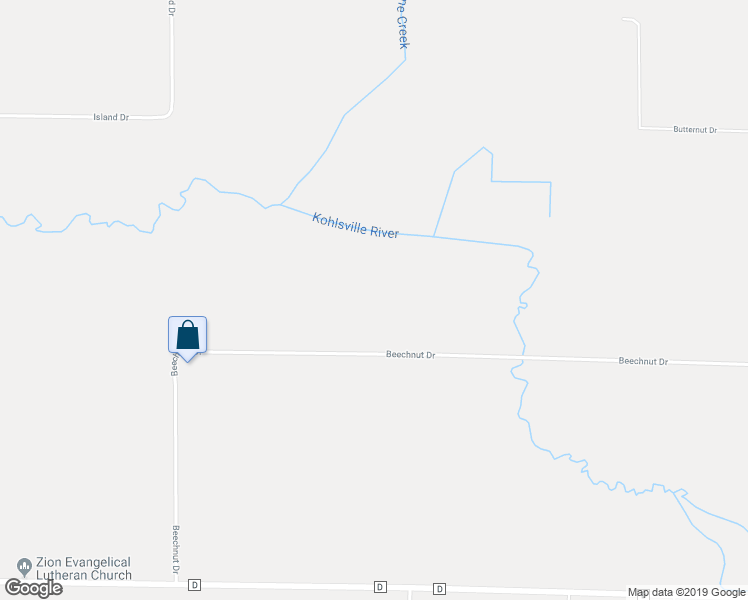 map of restaurants, bars, coffee shops, grocery stores, and more near 6106 Beechnut Drive in West Bend