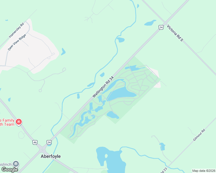 map of restaurants, bars, coffee shops, grocery stores, and more near 18 Jasper Heights in Puslinch