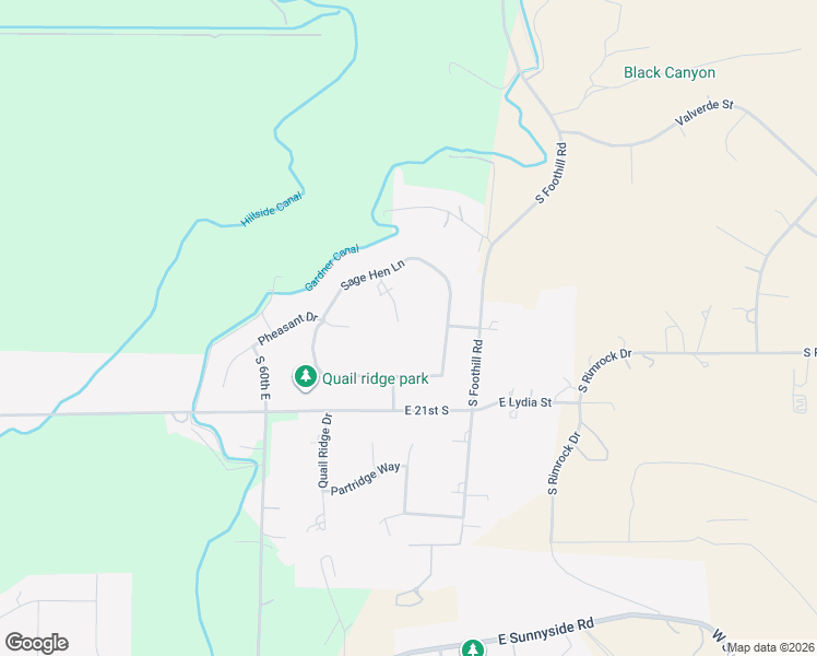map of restaurants, bars, coffee shops, grocery stores, and more near 1715 Sage Hen Court in Ammon