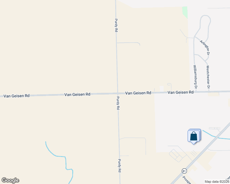 map of restaurants, bars, coffee shops, grocery stores, and more near 2010 Van Geisen Road in Caro