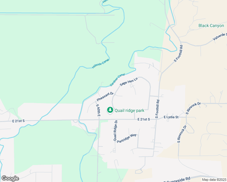 map of restaurants, bars, coffee shops, grocery stores, and more near 6131 Pheasant Drive in Ammon