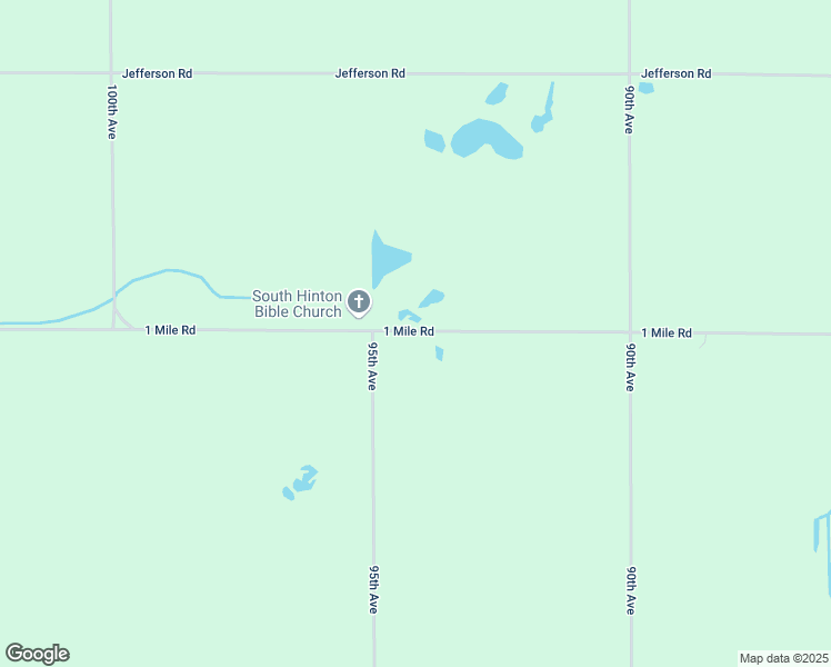 map of restaurants, bars, coffee shops, grocery stores, and more near 9366 1 Mile Road in Lakeview