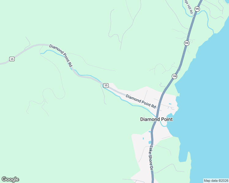 map of restaurants, bars, coffee shops, grocery stores, and more near 780 Diamond Point Road in Diamond Point