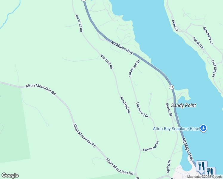 map of restaurants, bars, coffee shops, grocery stores, and more near 310 Rand Hill Road in Alton