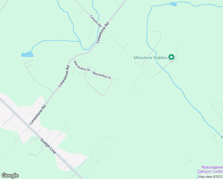 map of restaurants, bars, coffee shops, grocery stores, and more near 8330 Macarthur Drive in Milton