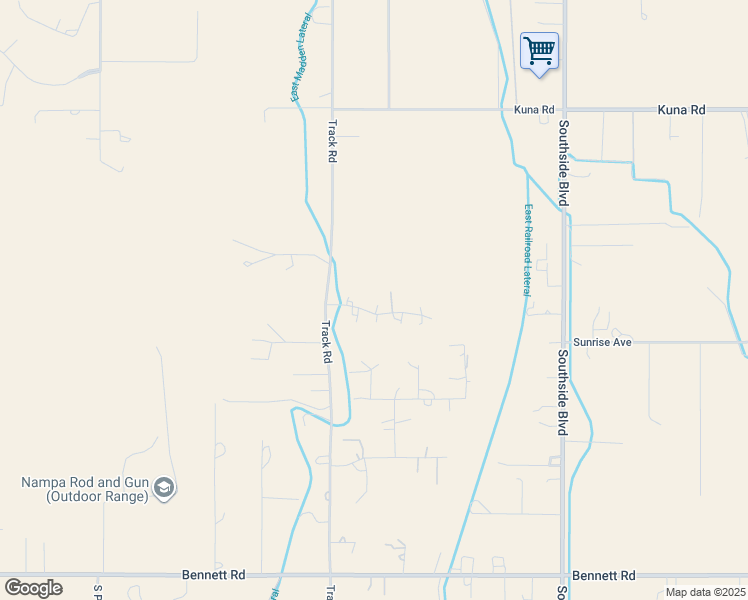 map of restaurants, bars, coffee shops, grocery stores, and more near 7406 Wild Horse Way in Nampa