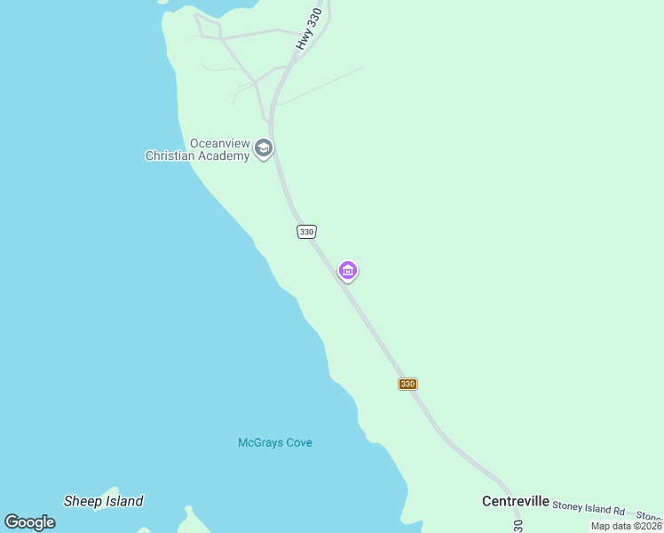 map of restaurants, bars, coffee shops, grocery stores, and more near 3 Highway 330 in McGrey