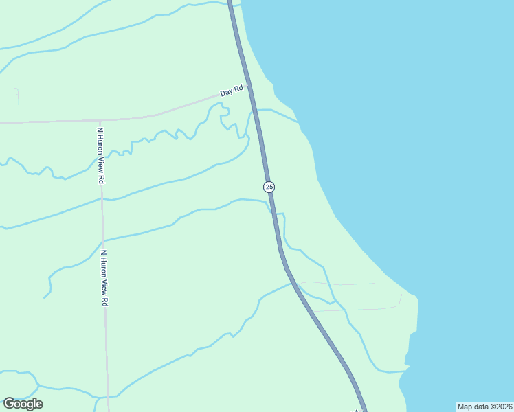 map of restaurants, bars, coffee shops, grocery stores, and more near 1850 North Lakeshore Road in Port Sanilac