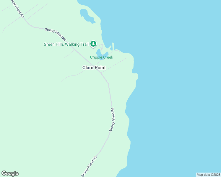 map of restaurants, bars, coffee shops, grocery stores, and more near 1057 Stoney Island Road in Barrington