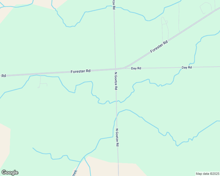 map of restaurants, bars, coffee shops, grocery stores, and more near 4950 Forester Road in Carsonville