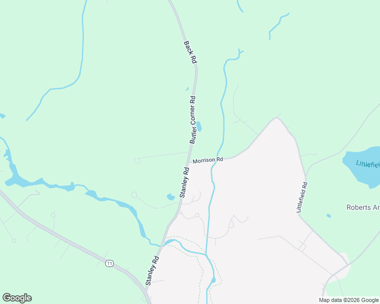 map of restaurants, bars, coffee shops, grocery stores, and more near 135 Stanley Road in Sanford