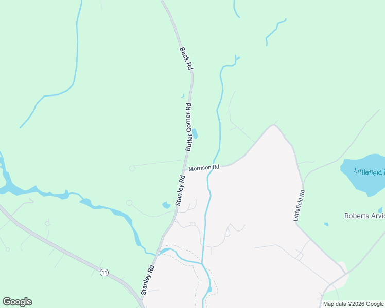 map of restaurants, bars, coffee shops, grocery stores, and more near 135 Stanley Road in Sanford