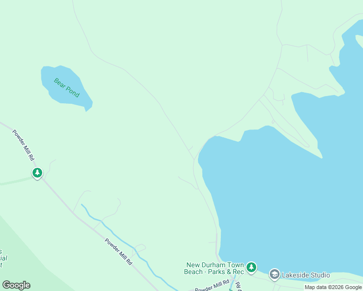 map of restaurants, bars, coffee shops, grocery stores, and more near 10 Marsh Hill Road in New Durham