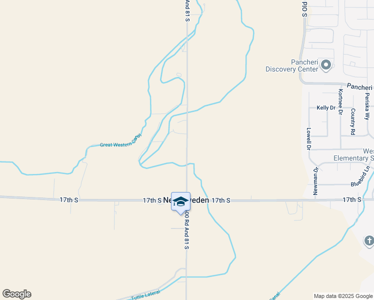map of restaurants, bars, coffee shops, grocery stores, and more near 1333 South 35th West in Idaho Falls