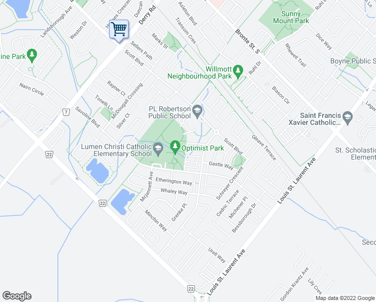 map of restaurants, bars, coffee shops, grocery stores, and more near 829 Fowles Court in Milton