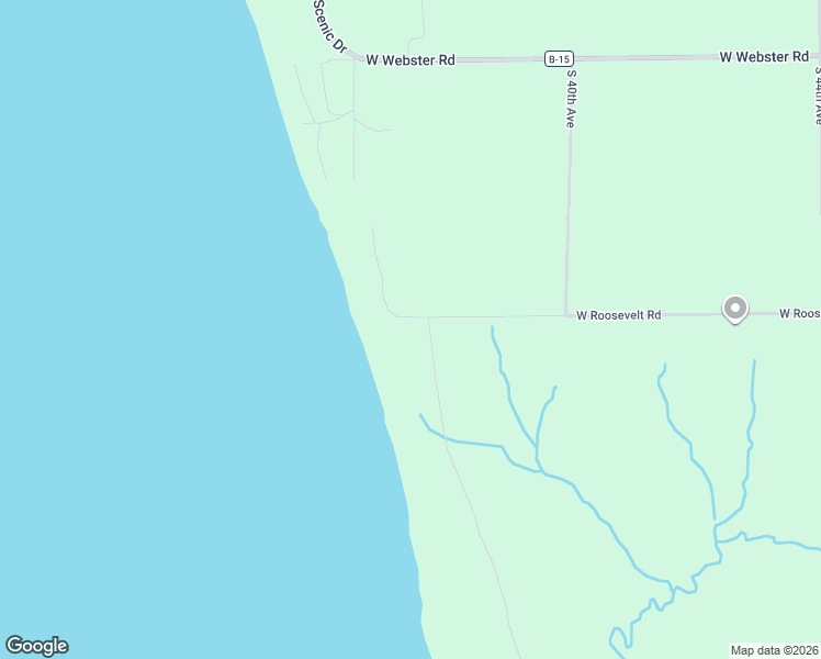map of restaurants, bars, coffee shops, grocery stores, and more near 7443 West Roosevelt Road in Montague