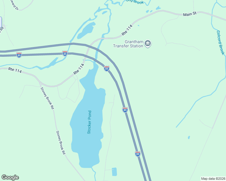 map of restaurants, bars, coffee shops, grocery stores, and more near 331 Stocker Pond Road in Grantham
