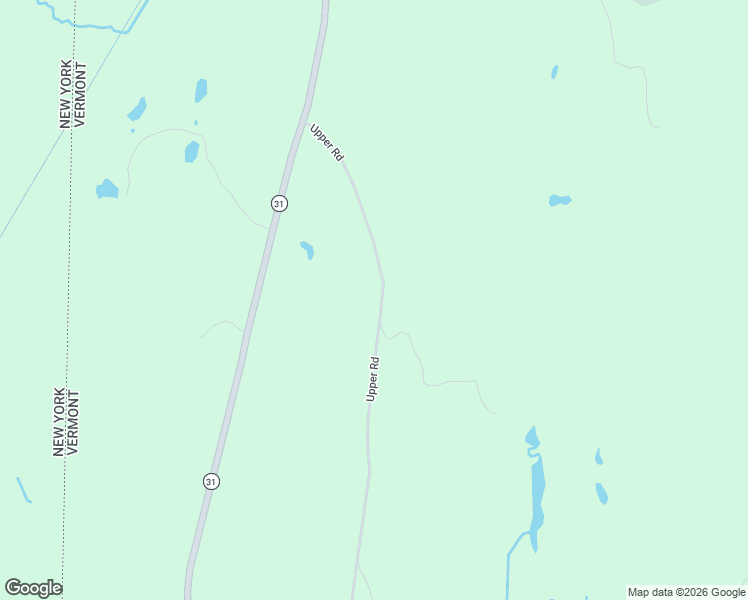 map of restaurants, bars, coffee shops, grocery stores, and more near 416 Upper Road in Poultney