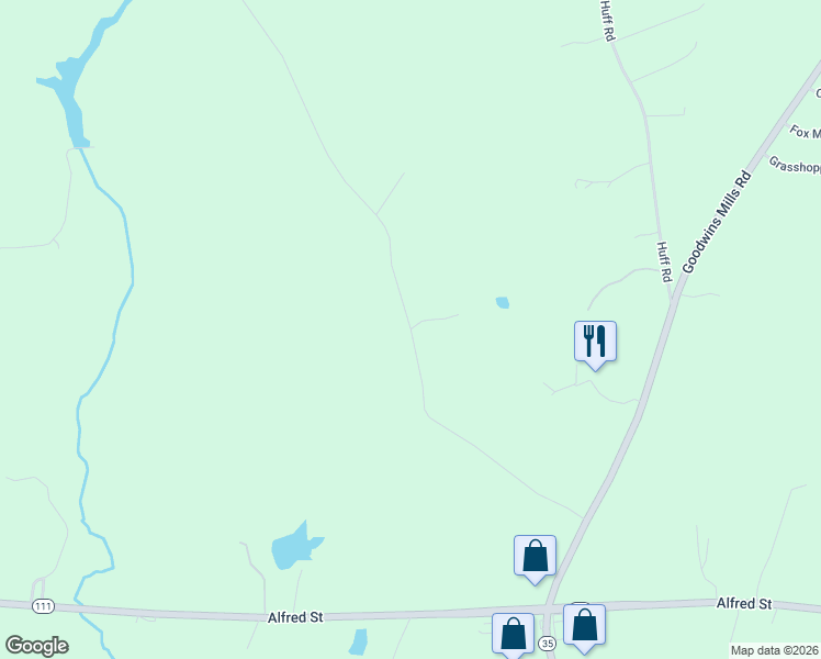map of restaurants, bars, coffee shops, grocery stores, and more near 133 Davis Road in Lyman