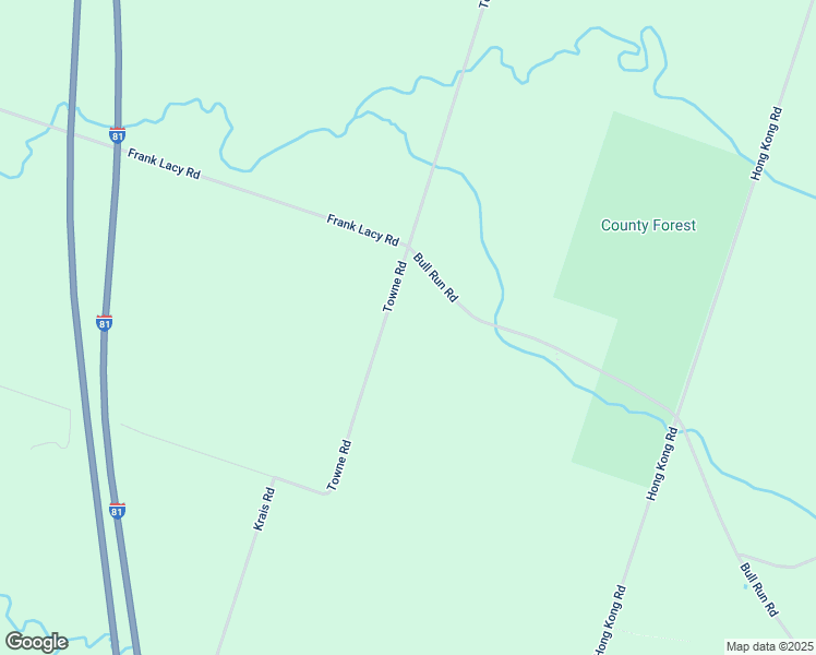map of restaurants, bars, coffee shops, grocery stores, and more near 164 Towne Road in Pulaski